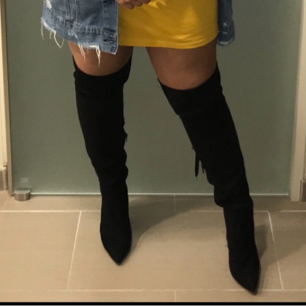 Thigh high Suede Boots